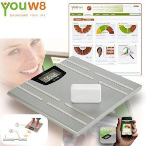 iBood - YouW8 weegschaal met Online Coach Module iBood - YouW8 weegschaal met Online Coach Module