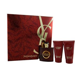 iBood - Yves Saint Laurent Opium For Him Giftset met 50ml EDT, 50ml Body moist. en 50ml Showergel