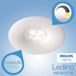 iBood - Zeer stijlvol en toch zuinig! Philips Ledino inbouwspot