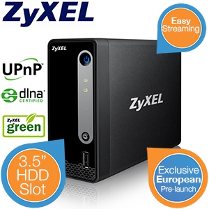 iBood - ZyXEL NSA310S 1-Bay Media Server iBood - ZyXEL NSA310S 1-Bay Media Server