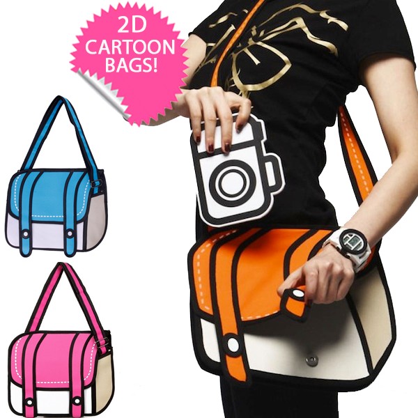 iChica - 2D Cartoon Bags iChica - 2D Cartoon Bags