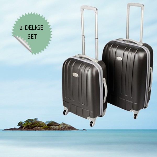 iChica - 2-delige Hardcase Trolleyset iChica - 2-delige Hardcase Trolleyset