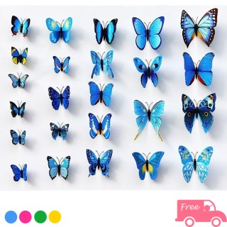 iChica - 3D Vlinder Muurstickers iChica - 3D Vlinder Muurstickers