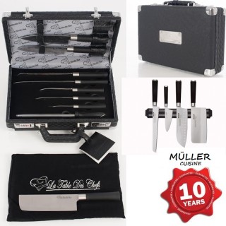 iChica - 9-Delige Müller Masterline 'La Table des Chefs' Messenset iChica - 9-Delige Müller Masterline 'La Table des Chefs' Messenset