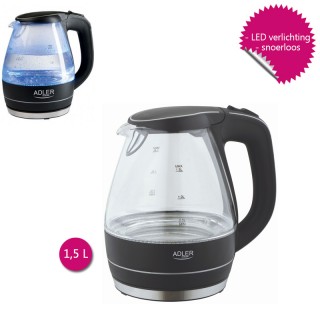 iChica - Adler Glazen LED Waterkoker iChica - Adler Glazen LED Waterkoker