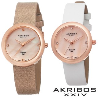 iChica - Akribos XXIV AK687 Diamond Dameshorloges iChica - Akribos XXIV AK687 Diamond Dameshorloges