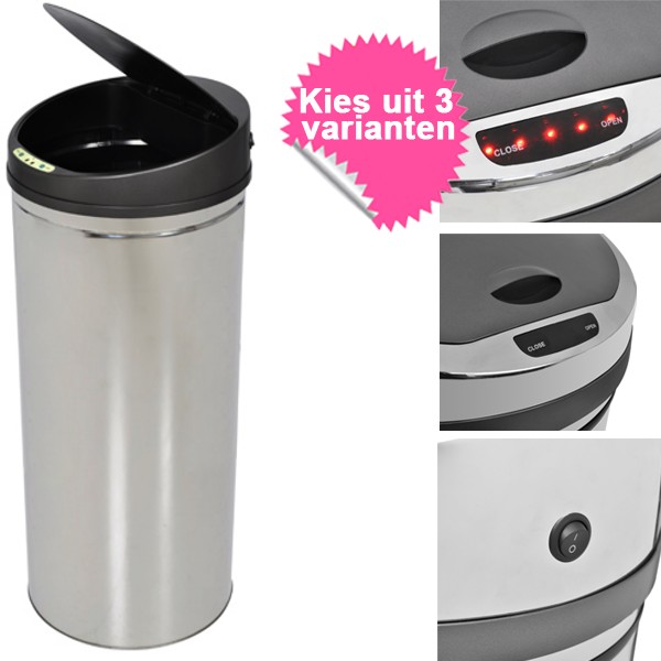 iChica - Automatische Infraroodsensor Prullenbak iChica - Automatische Infraroodsensor Prullenbak