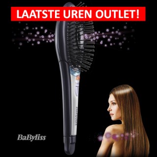 iChica - BaByliss ionische haarborstel HB50E iChica - BaByliss ionische haarborstel HB50E