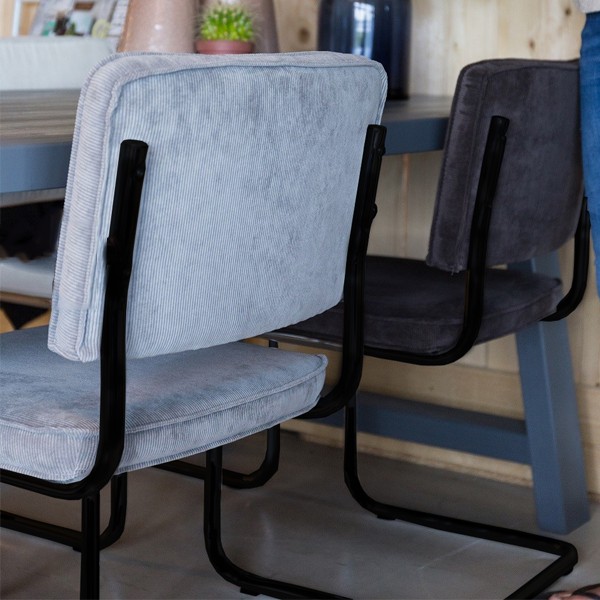 iChica - Black Frame Rib Stoel iChica - Black Frame Rib Stoel