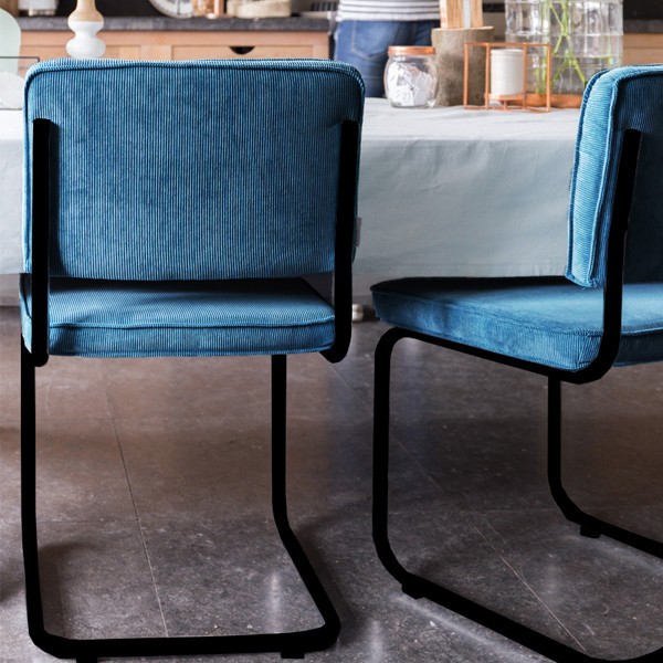 iChica - Black Frame Ribstoelen iChica - Black Frame Ribstoelen