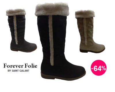 iChica - Bontlaarzen van Forever Folie - Trendy en lekker warm iChica - Bontlaarzen van Forever Folie - Trendy en lekker warm