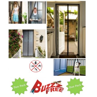 iChica - Buzzz Free Anti-Insectengordijn Duo Pack iChica - Buzzz Free Anti-Insectengordijn Duo Pack