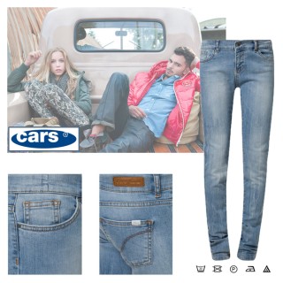 iChica - Cars Slim Fit Dames Jeans iChica - Cars Slim Fit Dames Jeans