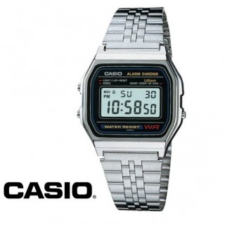 iChica - Casio Retro Horloge Zilver