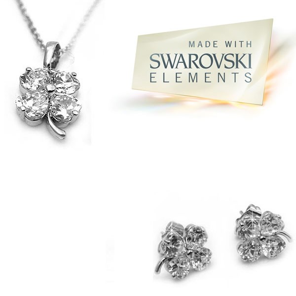 iChica - Clover Sieradenset Gemaakt Met Swarovski Elements