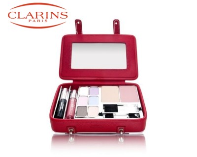 iChica - Compleet Clarins Make-up Palette: al je belangrijke make-up bij de hand in een schitterende koffer!