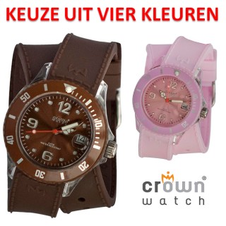 iChica - Crown Watch Long Band horloges iChica - Crown Watch Long Band horloges