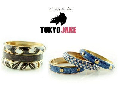 iChica - Dé trend van 2011! Schitterende armbanden met clipsluiting van Tokyo Jane, kies uit tien verschillende sets van drie! iChica - Dé trend van 2011! Schitterende armbanden met clipsluiting van Tokyo Jane, kies uit tien verschillende sets van drie!