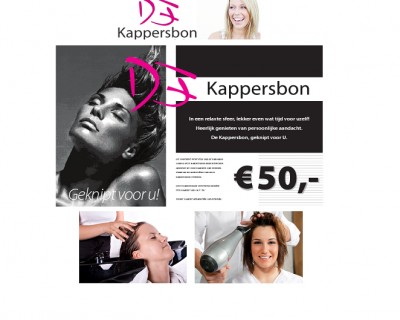 iChica - De Kappersbon ter waarde van minimaal EUR 50