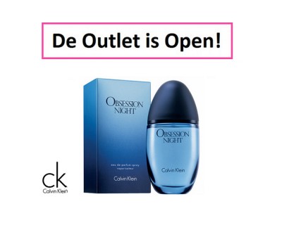 iChica - DE OUTLET IS OPEN!!! Alle artikelen tegen bodemprijzen, sla je slag!  Superdeal van vandaag: Calvin Klein Obsession Night Eau de Parfum 50 ML