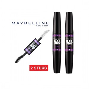 iChica - Duo Pack Maybelline XXL Pro Curl: superieure mascara voor volume en krul (64% korting)