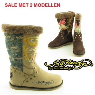 iChica - Ed Hardy Hoge Laars iChica - Ed Hardy Hoge Laars