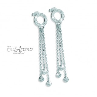 iChica - Enzo Argenti Sterling Zilveren Oorhangers iChica - Enzo Argenti Sterling Zilveren Oorhangers