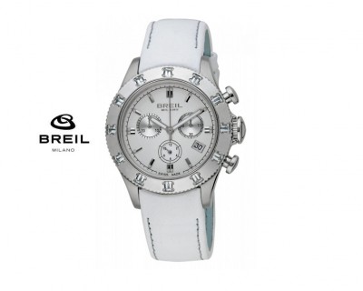 iChica - Exclusief Breil Milano Lady Aquamarine met Saffierglas en Aquamarijnen iChica - Exclusief Breil Milano Lady Aquamarine met Saffierglas en Aquamarijnen