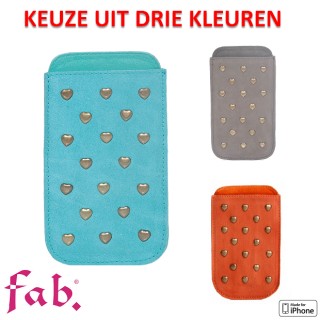 iChica - Fab. iPhone Cover - Love stud