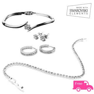 iChica - Fancy Sieradenset Gemaakt Met Swarovski Elements iChica - Fancy Sieradenset Gemaakt Met Swarovski Elements