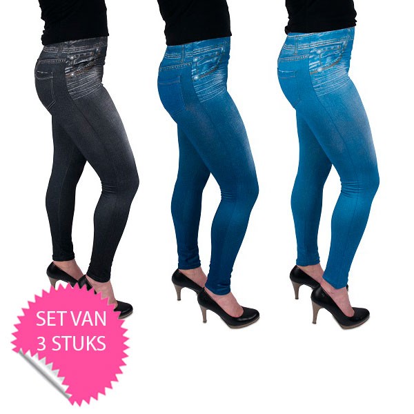 iChica - Figuurcorrigerende Jeggings iChica - Figuurcorrigerende Jeggings