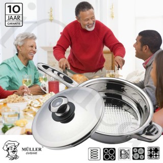 iChica - Fischner Series Braadpan 24 cm iChica - Fischner Series Braadpan 24 cm