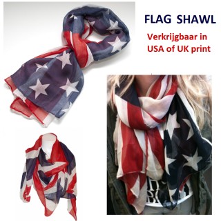 iChica - Flag Shawl