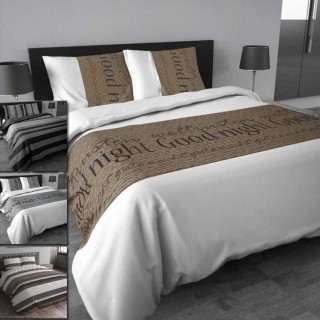 iChica - Flanellen Stripes En Good Night Dekbedovertreksets iChica - Flanellen Stripes En Good Night Dekbedovertreksets