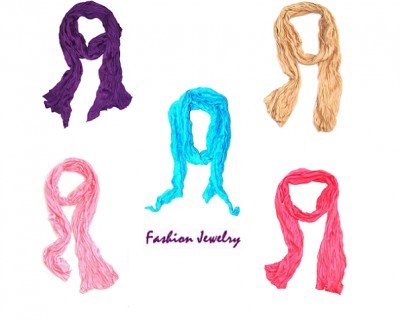 iChica - Ga de deur niet uit zonder een leuk zomers sjaaltje! Vrolijke Sjaals in vijf mooie felle kleuren