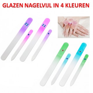 iChica - Glazen Nagelvijl set iChica - Glazen Nagelvijl set