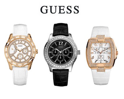 iChica - Guess Horloge sale - Kies uit 3 stijlvolle horloges uit de Guess collectie met 50% korting! iChica - Guess Horloge sale - Kies uit 3 stijlvolle horloges uit de Guess collectie met 50% korting!