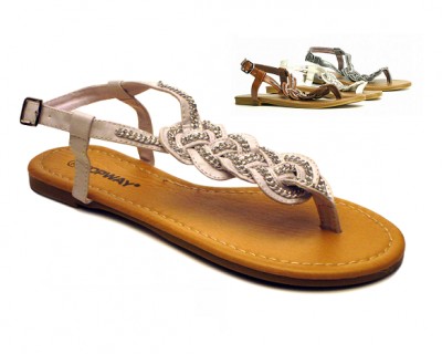 iChica - Helemaal klaar voor de zomer met deze luchtige sandalen van Topway!