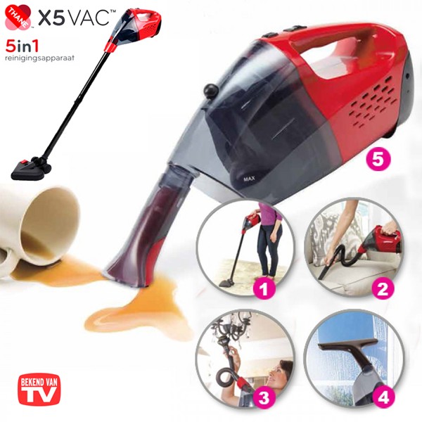 iChica - Home Essentials X5 Vac Stofzuiger iChica - Home Essentials X5 Vac Stofzuiger