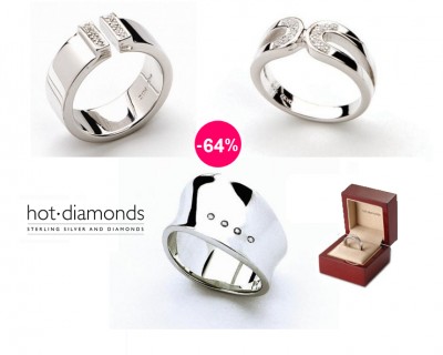 iChica - Hot Diamonds Sterling Zilveren Ringen met Diamanten iChica - Hot Diamonds Sterling Zilveren Ringen met Diamanten
