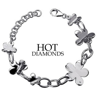 iChica - Hot Diamonds Zilveren Armband Echo DL140