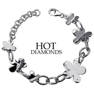 iChica - Hot Diamonds Zilveren Armband Echo DL140 iChica - Hot Diamonds Zilveren Armband Echo DL140