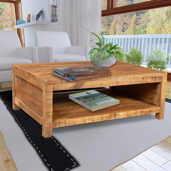 iChica - Houten Salontafel iChica - Houten Salontafel