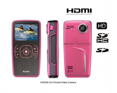 iChica - Ideaal voor op vakantie: weerbestendige Kodak ZX1 Pocket HD Videocamera iChica - Ideaal voor op vakantie: weerbestendige Kodak ZX1 Pocket HD Videocamera