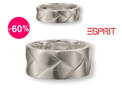 iChica - In stijl de feestdagen in met zilveren ringen van Esprit - kies uit 2 varianten iChica - In stijl de feestdagen in met zilveren ringen van Esprit - kies uit 2 varianten