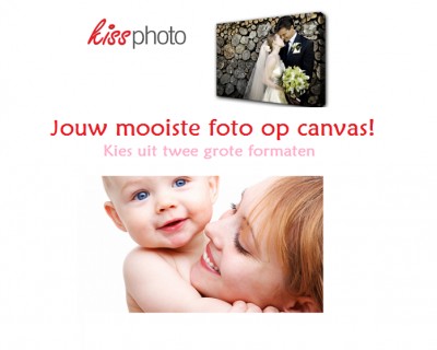 iChica - Jouw mooiste foto op een prachtig groot Canvas doek van de allerbeste kwaliteit! Kies uit twee formaten EN betaal GEEN verzendkosten!