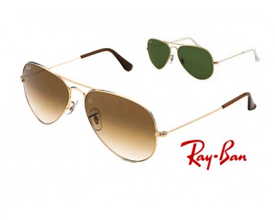 iChica - Klassiek maar supertrendy: de Ray-Ban Aviator in twee kleuren en maten!!