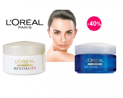 iChica - L'Oreal Revitalift Dagcrème 50 ml en Nachtcrème 50 ml