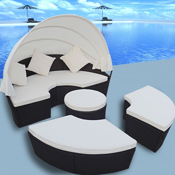iChica - Loungeset Met Zonnedak iChica - Loungeset Met Zonnedak