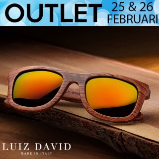 iChica - Luiz David Limited Edition Houten Zonnebril iChica - Luiz David Limited Edition Houten Zonnebril